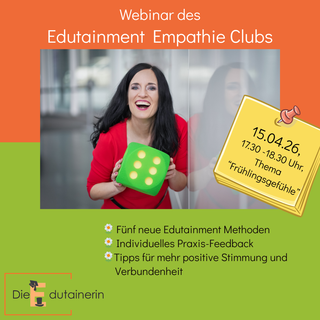 Edutainment Empathie Club: Webinar am 15. April 2026